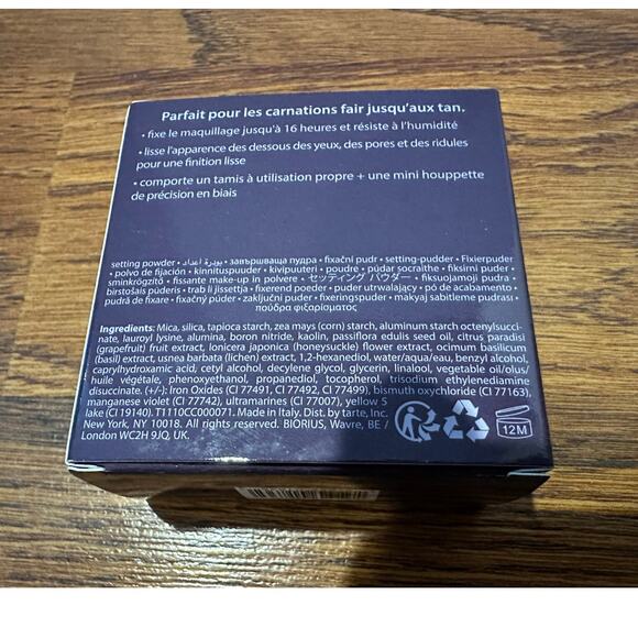 Tarte Cosmetics Creaseless Setting Powder – Shade Pink – Brand New - Picture 3 of 4